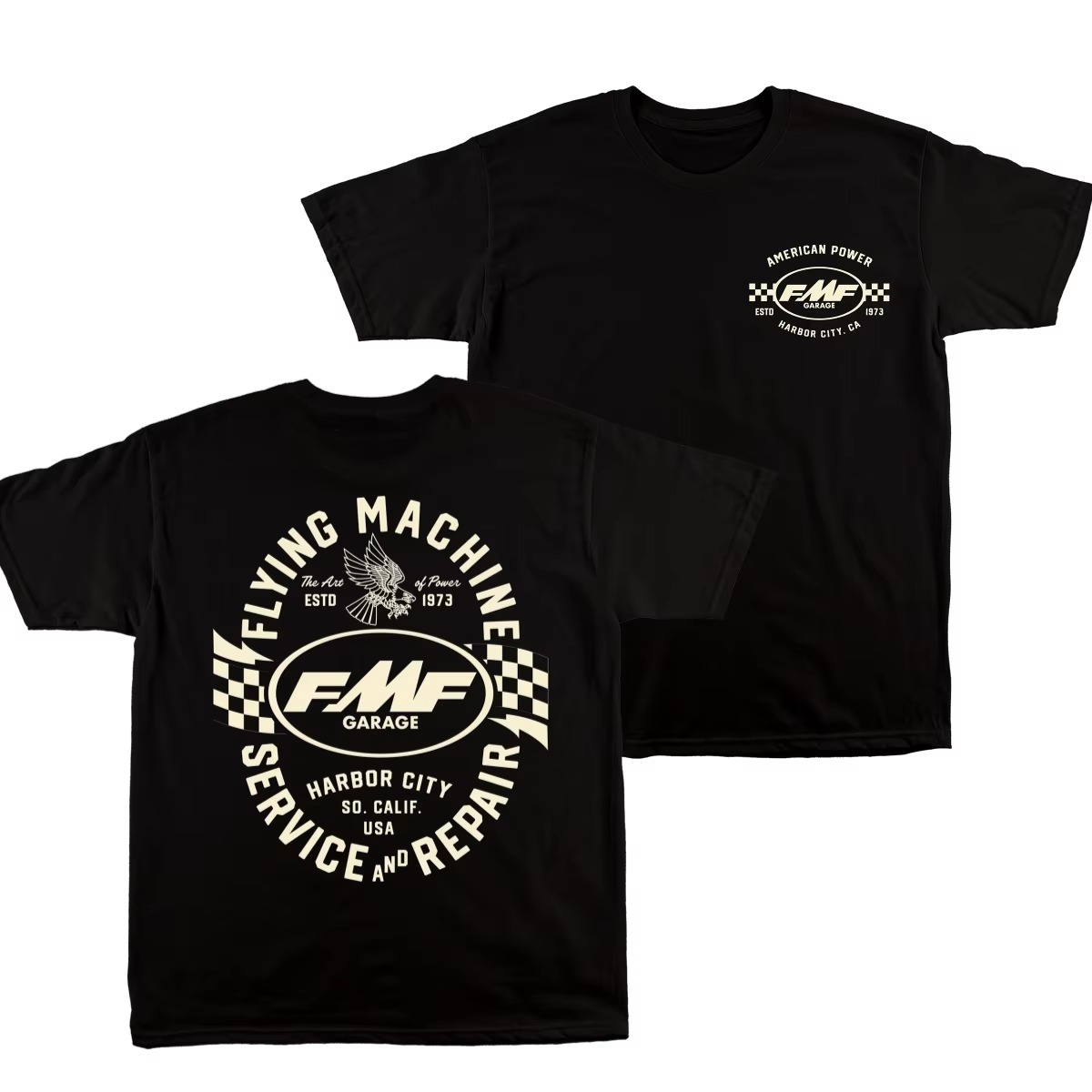 Black FMF Vintage Dirt Bike 19 - Streetwear Brand Vintage review and price