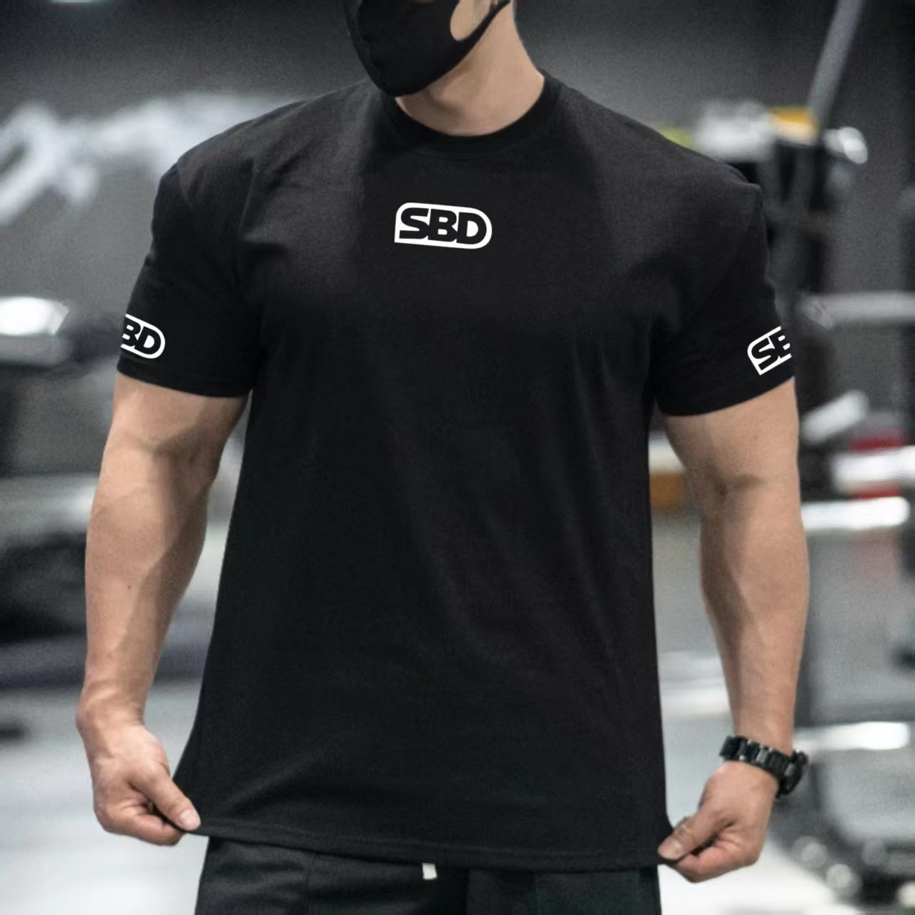 SBD Powerlifting Training Blac - Streetwear Brand Red Logo review and price