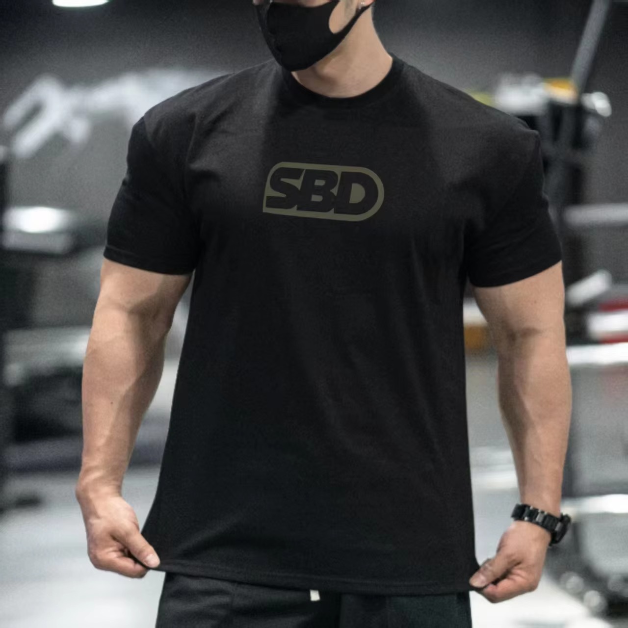 SBD Powerlifting Training Blac - Streetwear Brand Red Logo review and price